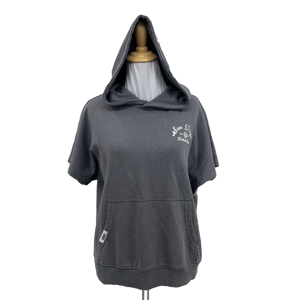 The Wild Collective Hoodie Womens S Small San Diego Football Club Short Sleeve